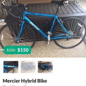 Mercier hybrid bike